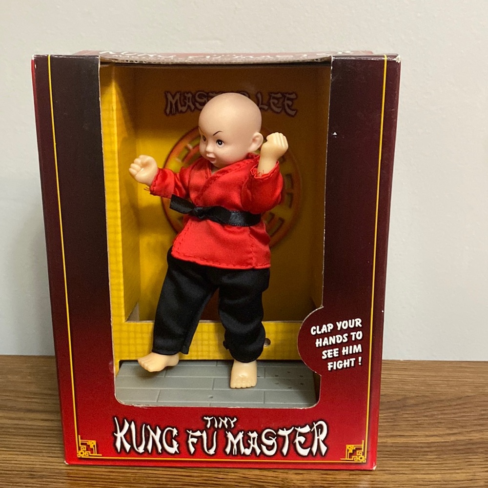 Tiny Kung Fu Master. New! Master Lee With Kicks of Dum 7”